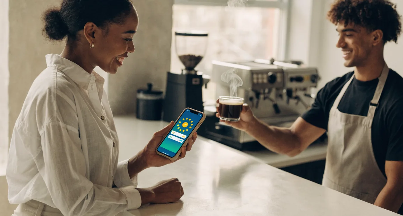 Cafe loyalty and customer engagement