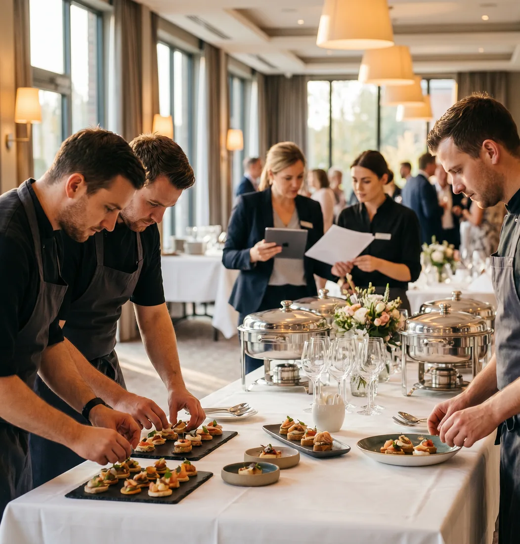 Custom catering management platform software
