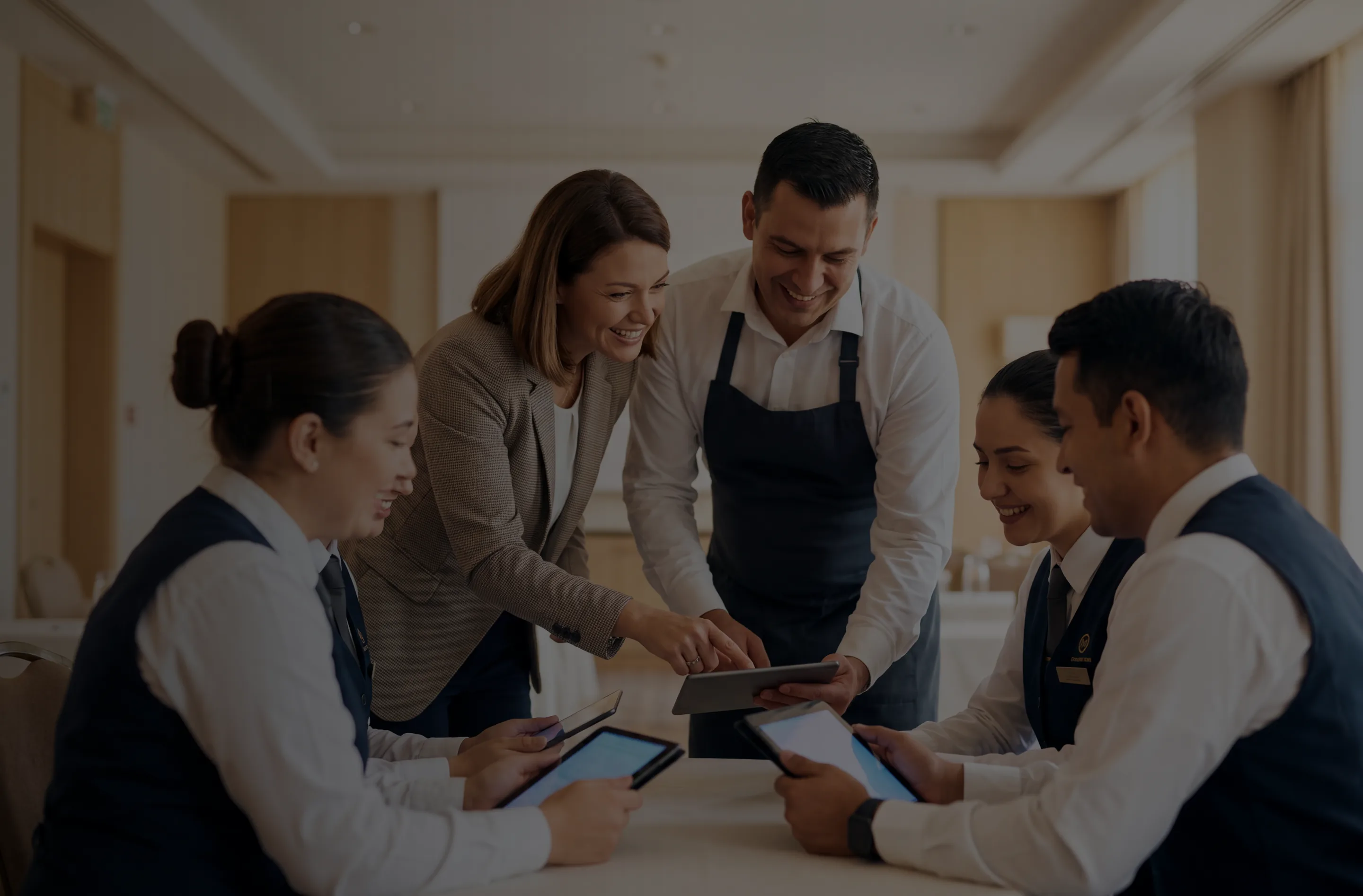 Catering software rollout, training and support
