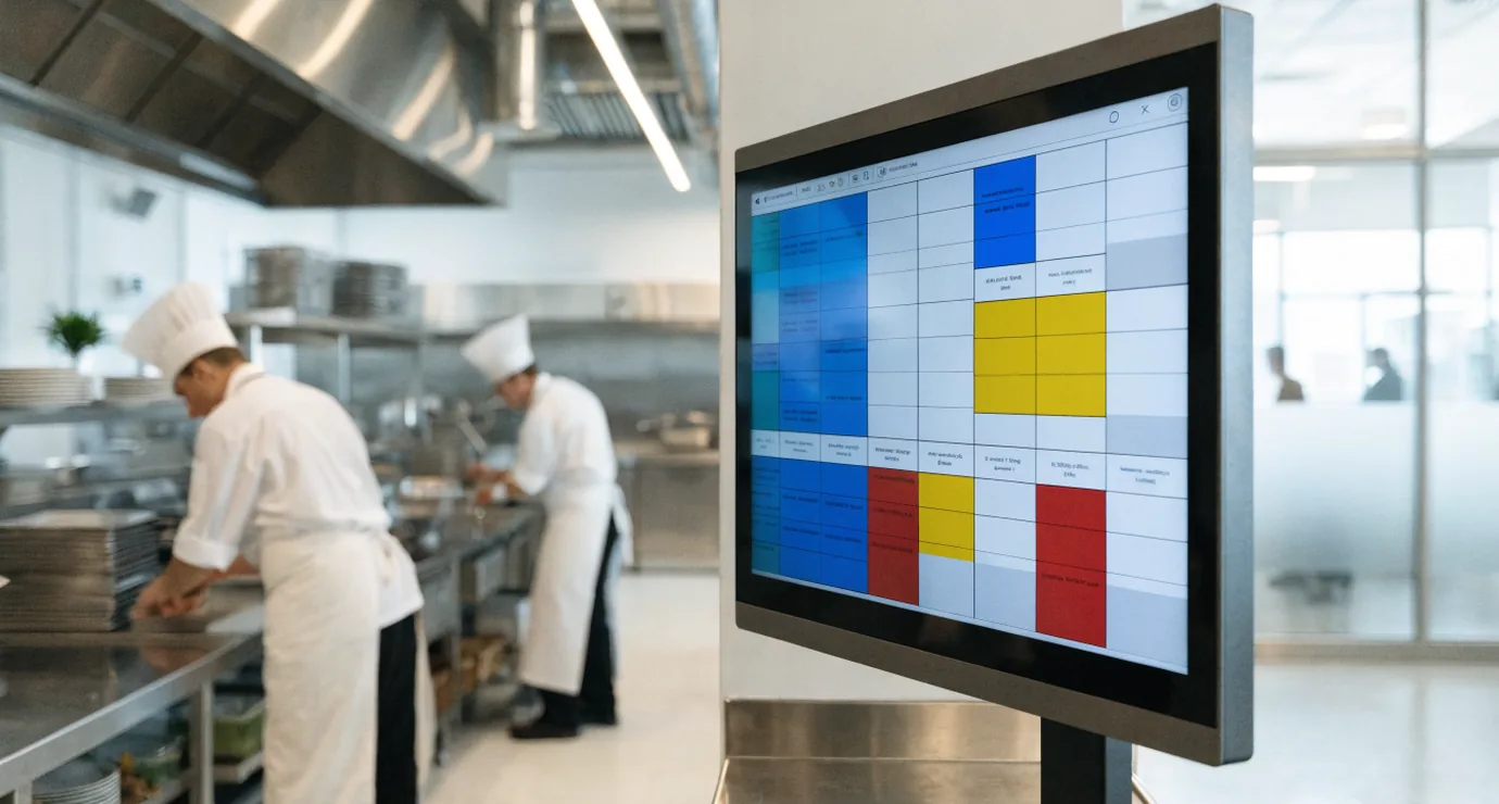 Cloud kitchen display system
