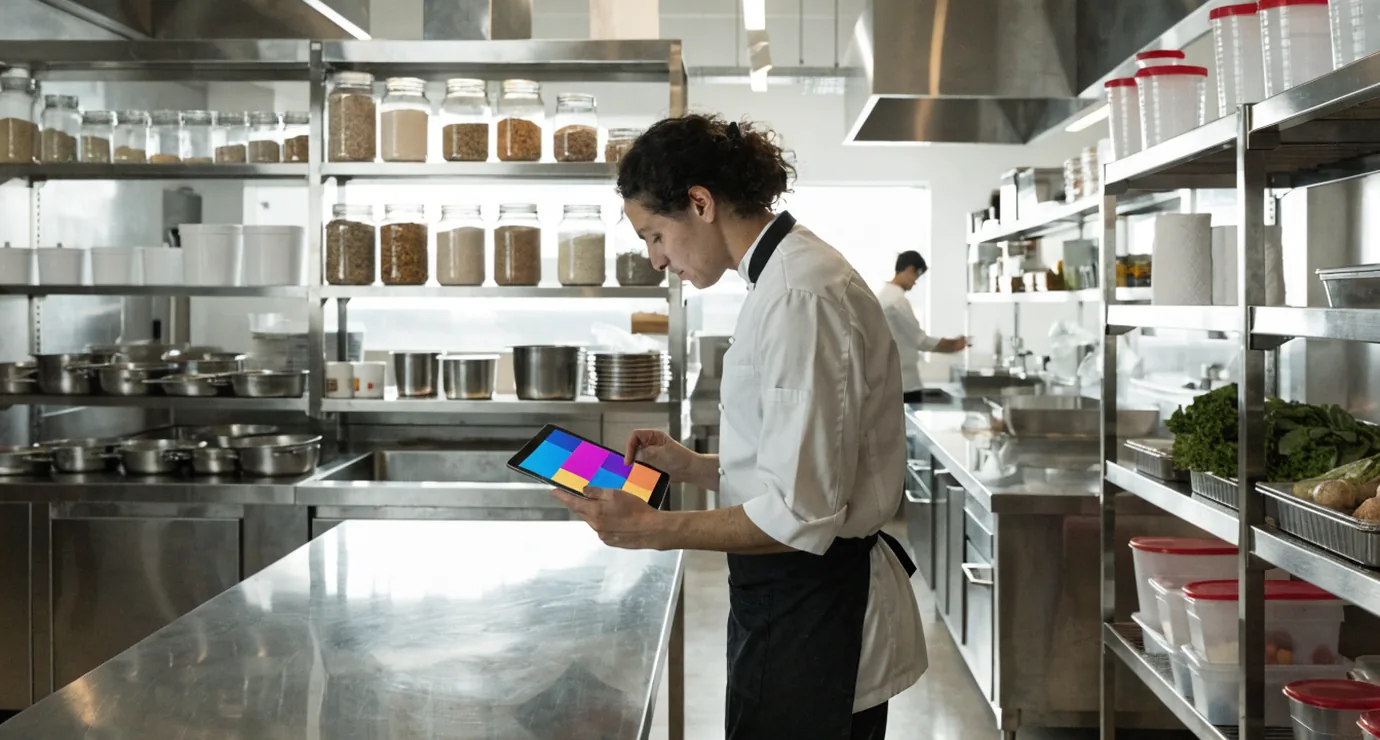 Cloud kitchen inventory and central kitchen management