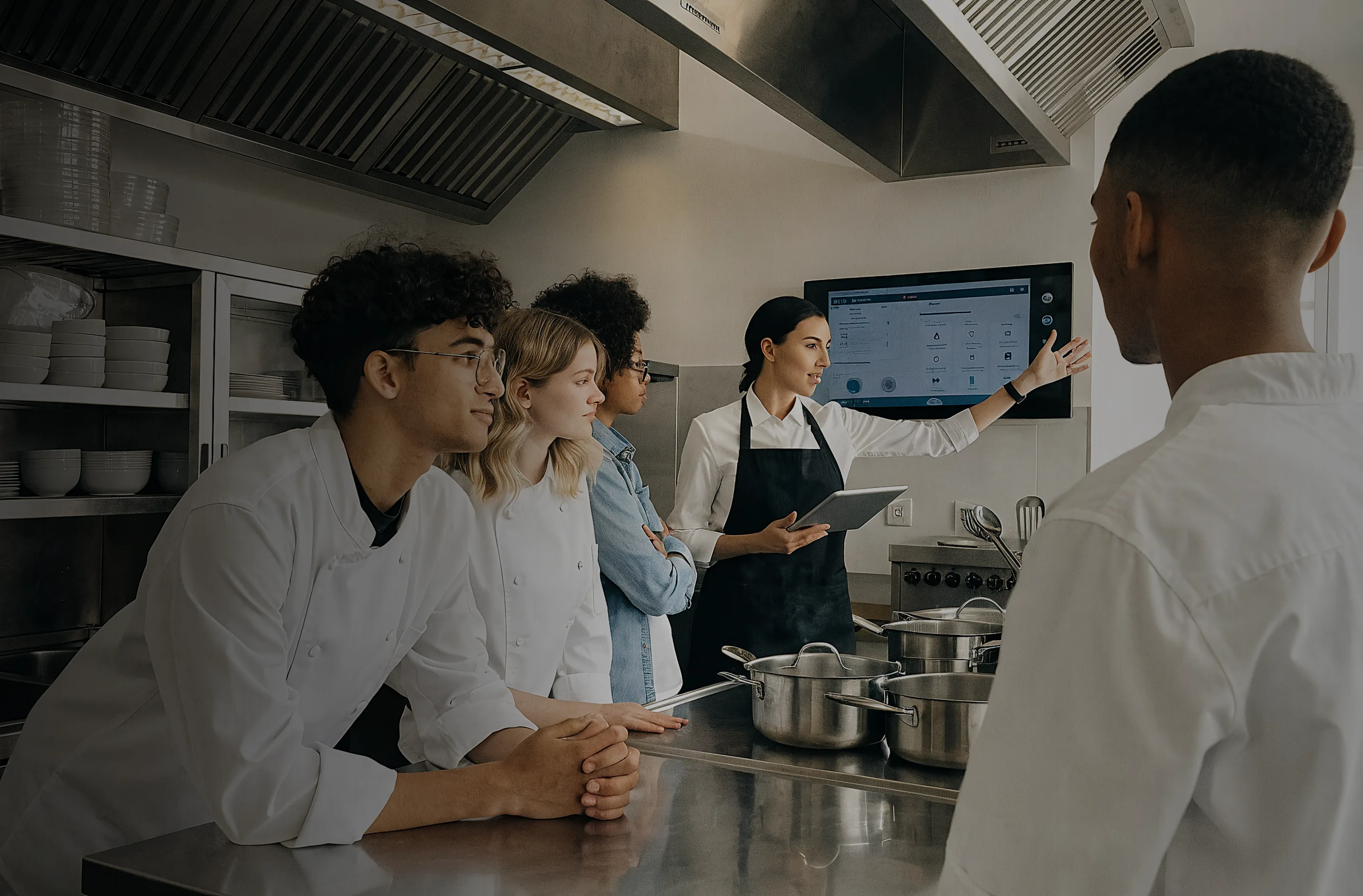 Cloud kitchen software rollout, training and support