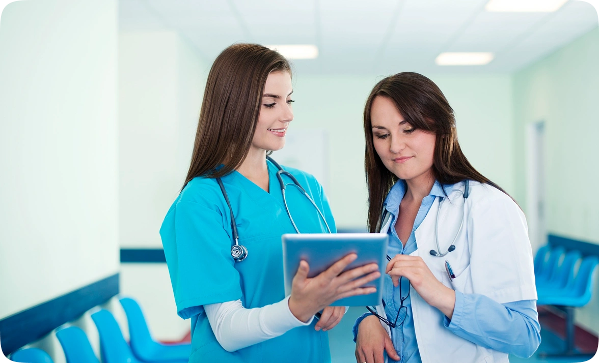 Healthcare development process background