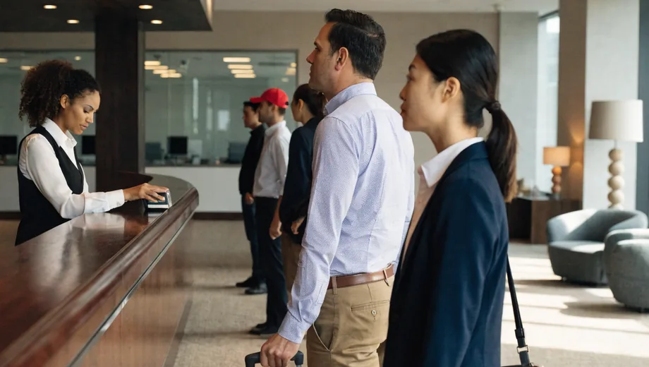 Disconnected front desk and payments