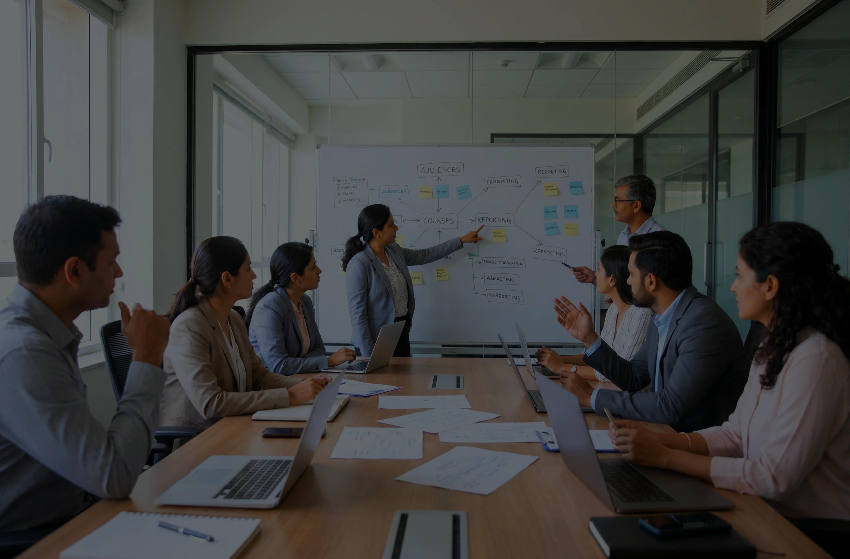 Custom LMS build rollout planning