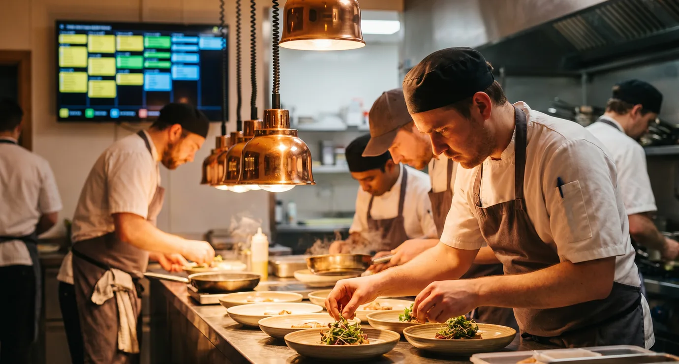 Restaurant kitchen display system