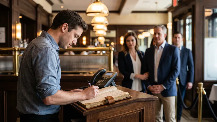 Manual reservations and waitlists