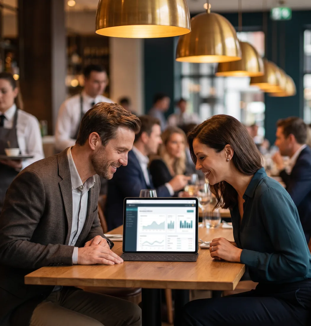 Restaurant operations dashboard and analytics
