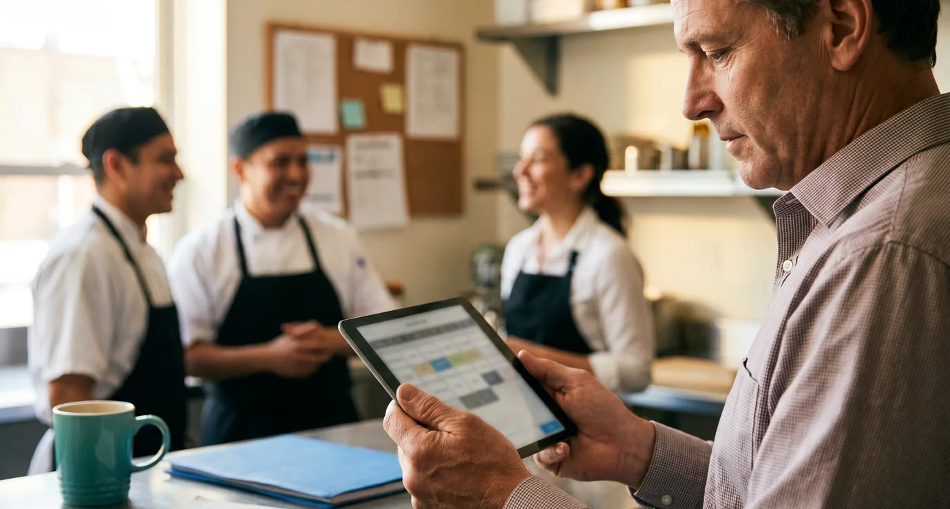 Restaurant staff scheduling and workforce management