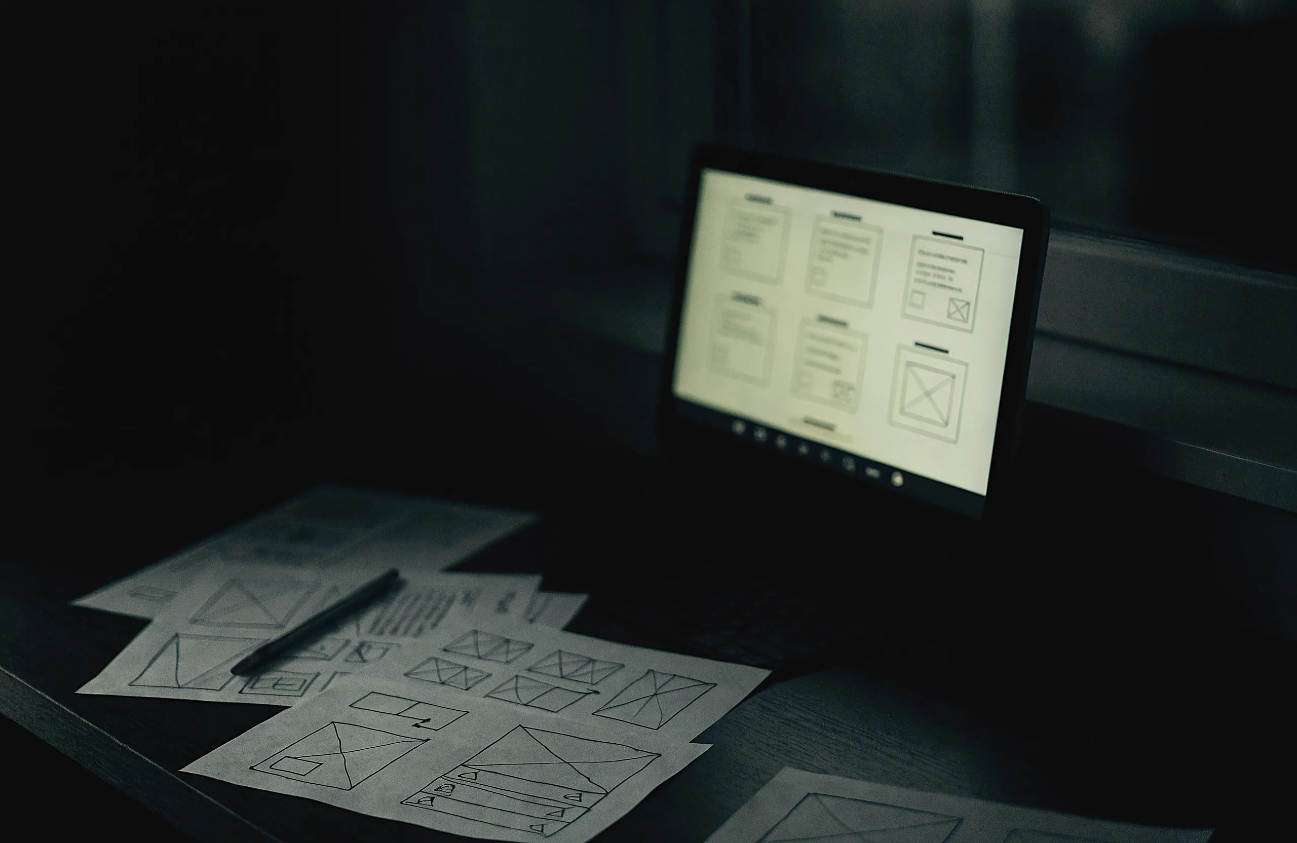 Restaurant menu, UX and solution design