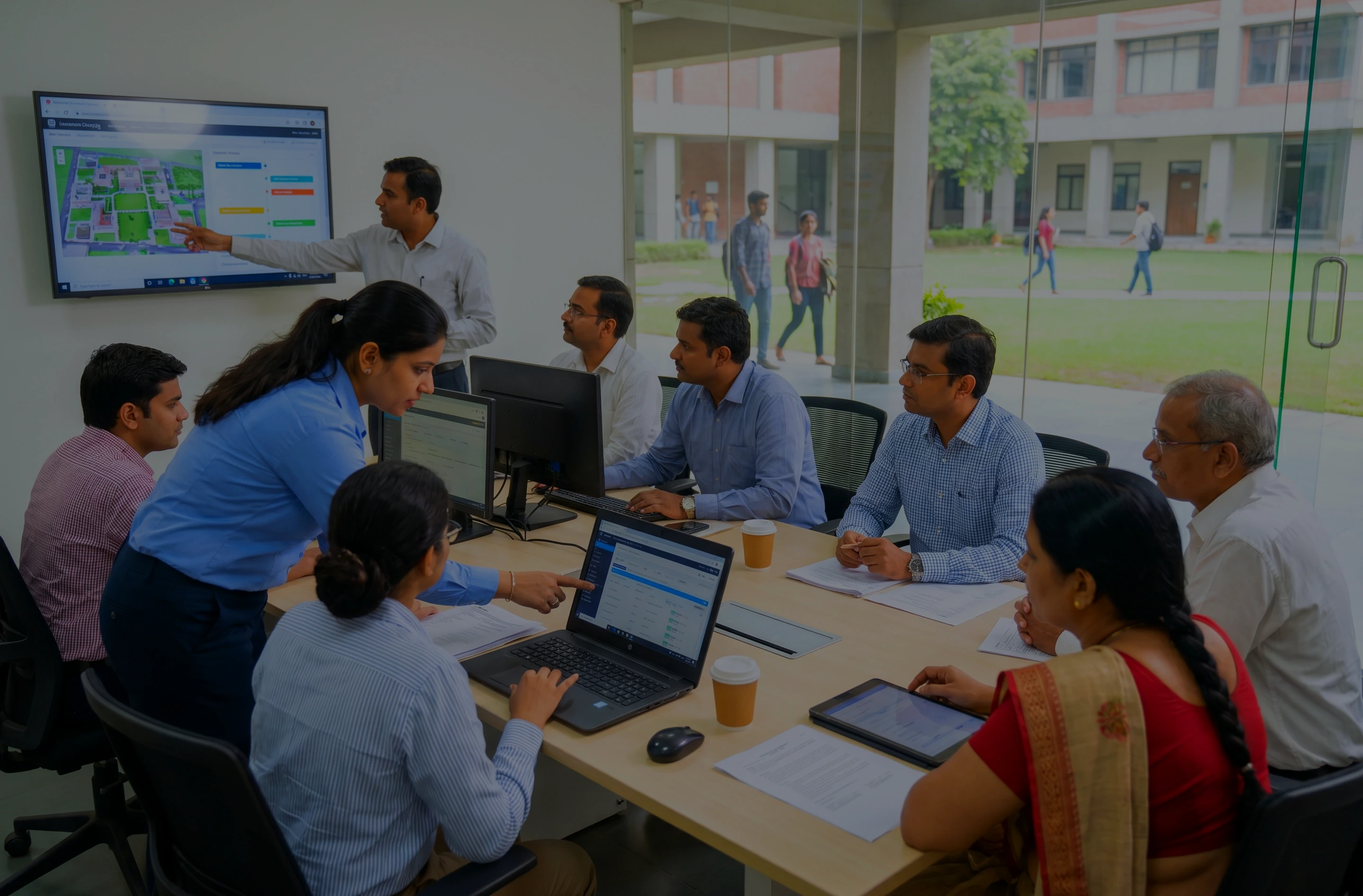 University multi-campus ERP rollout planning