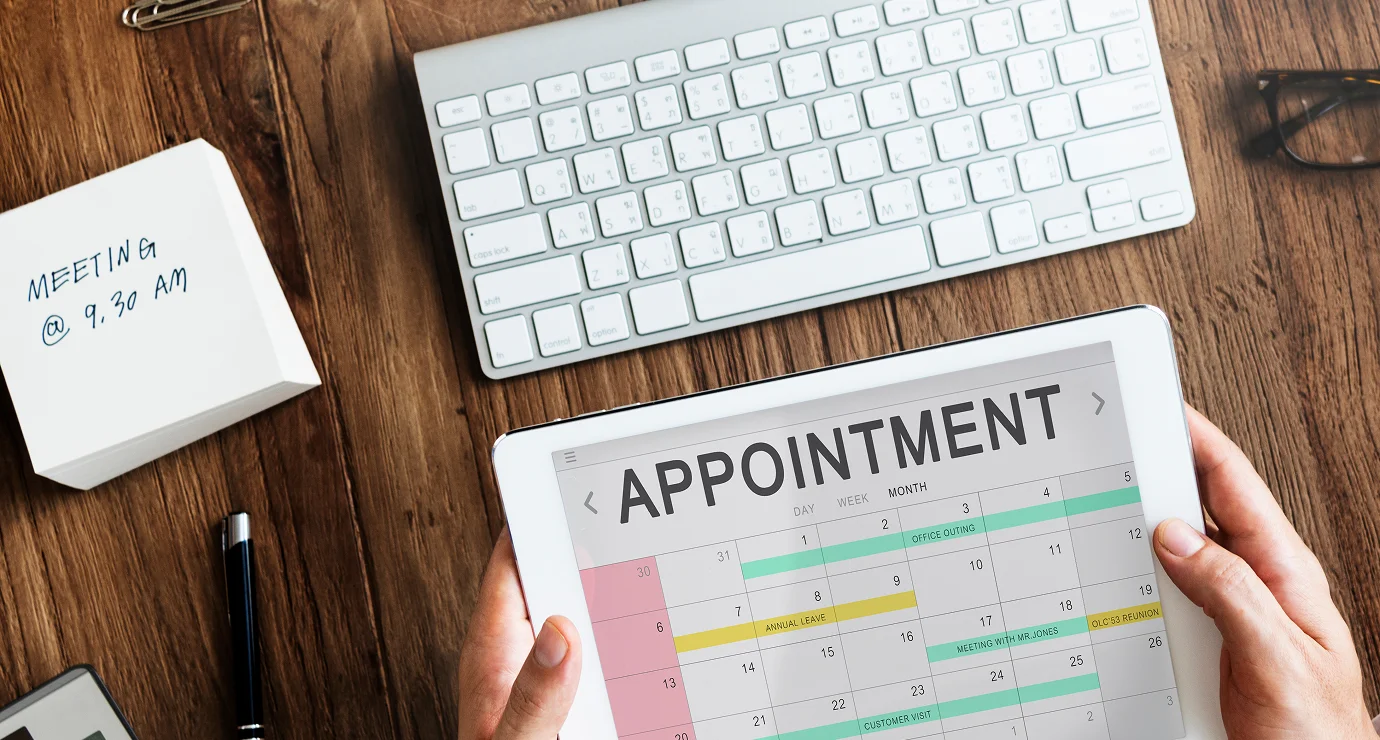 Appointment and visit history module