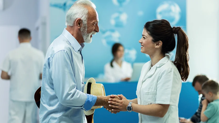 Follow the patient from admission to discharge