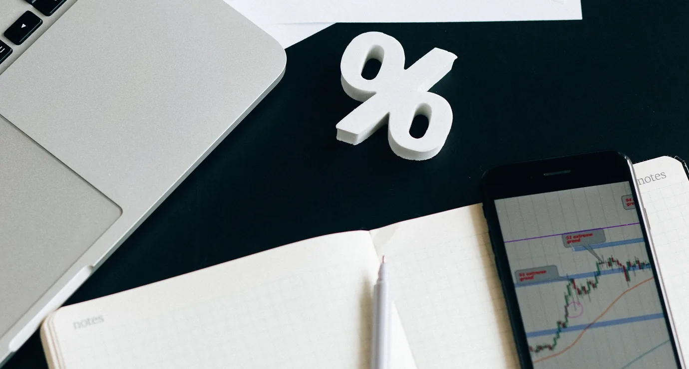 Markup and commission percentages set against booking data