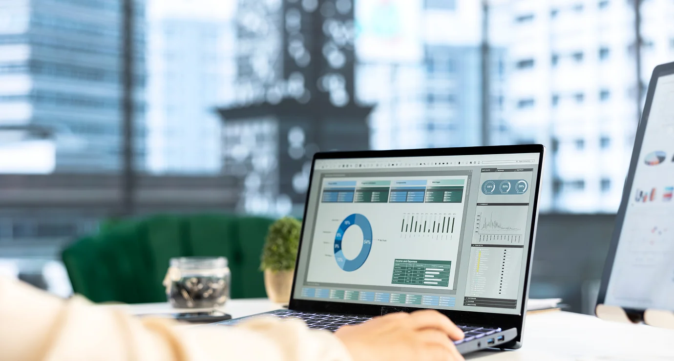 Reporting and analytics dashboards module