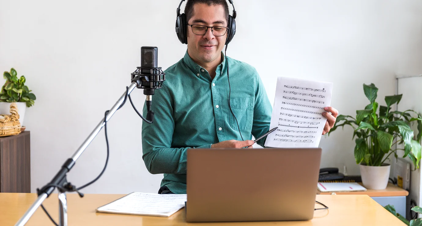 Transcription and dictation module
