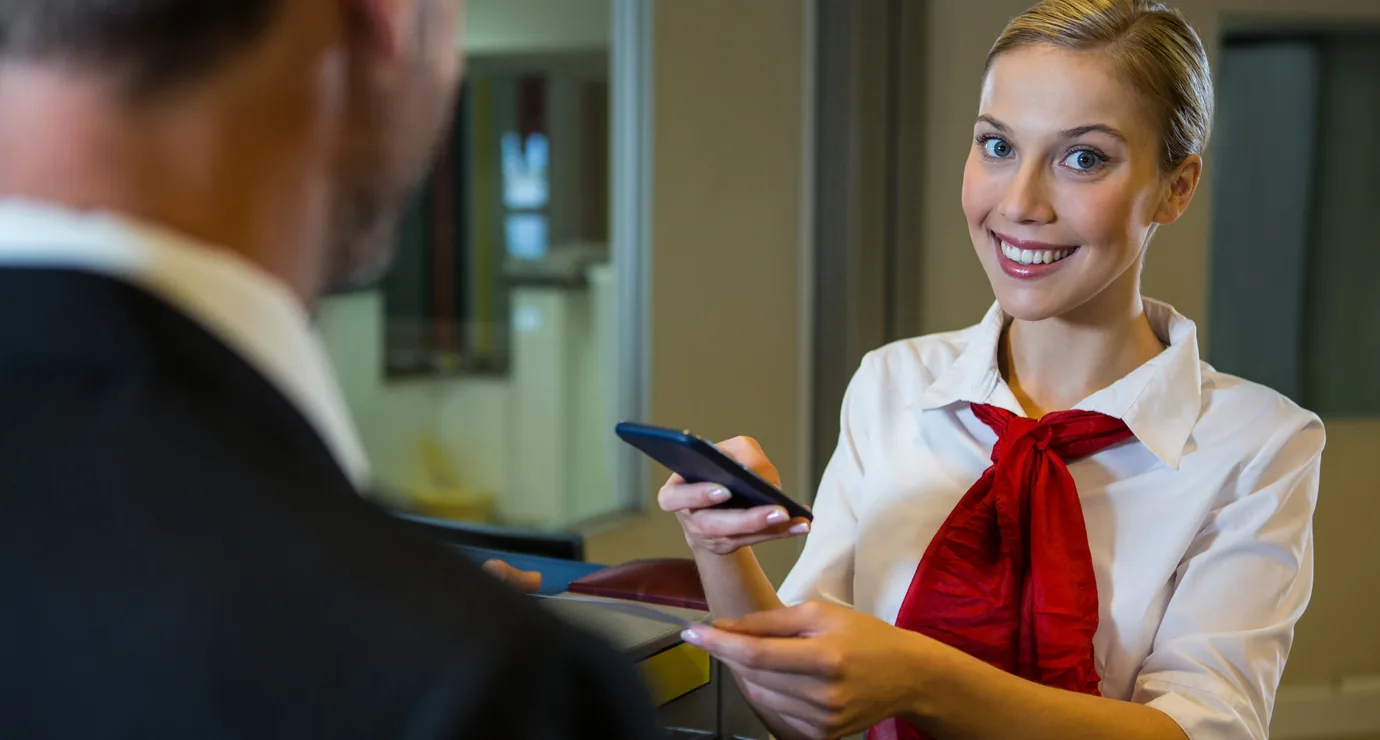 Digital lounge check-in and access control