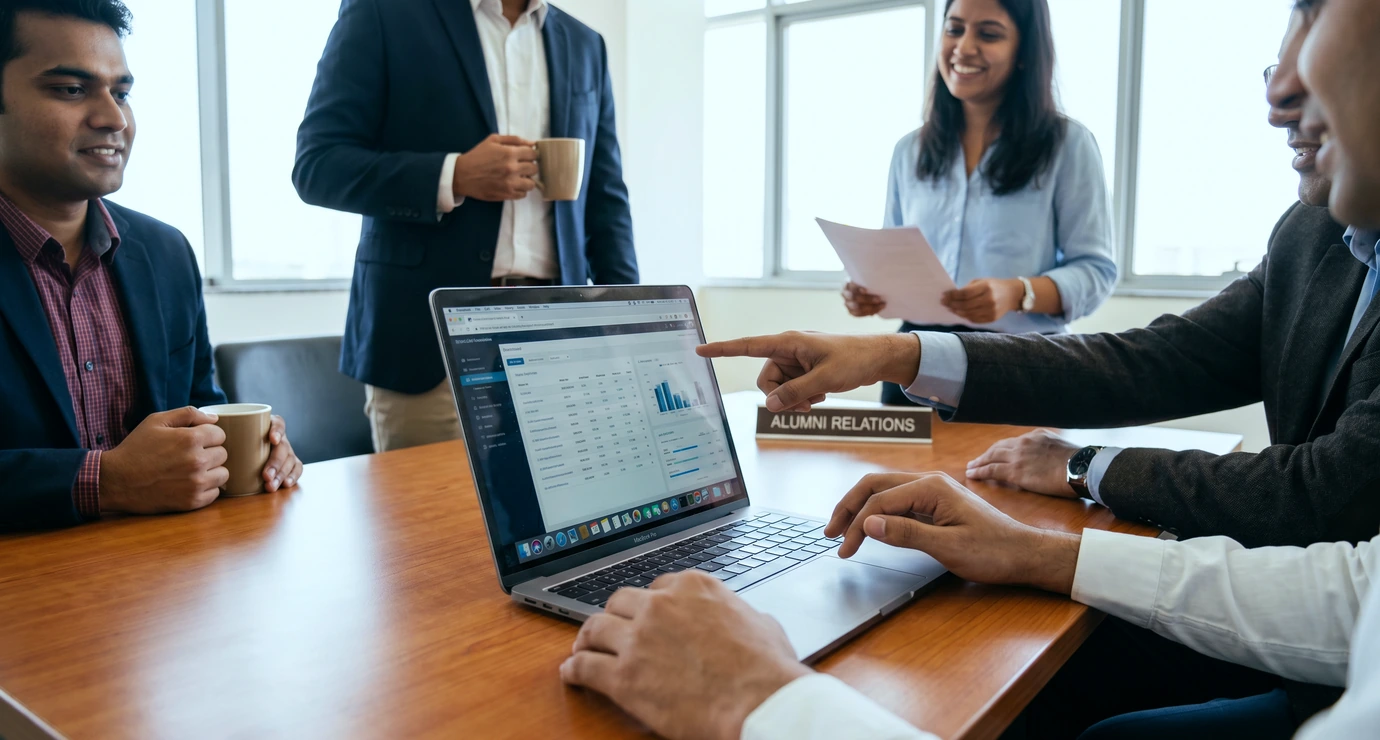Alumni, placements and engagement management