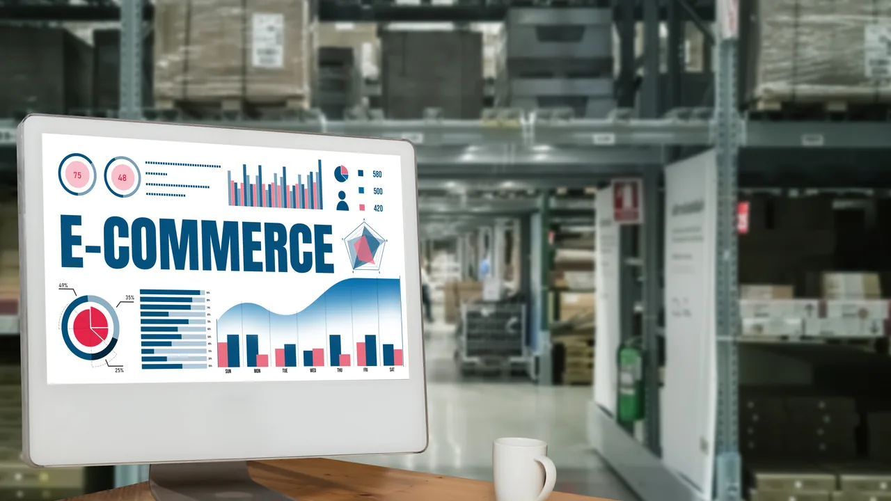 Customer-specific B2B price list on a screen