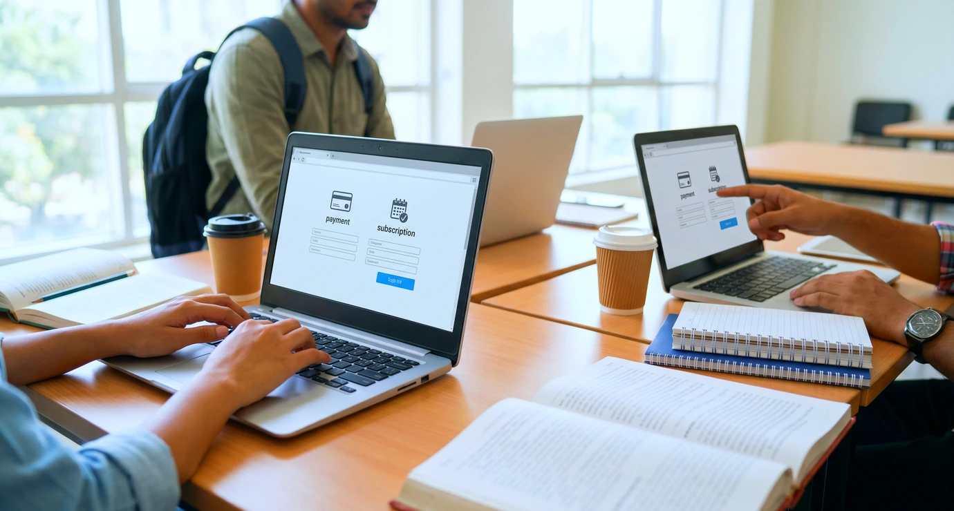 Course payments, subscriptions and checkout