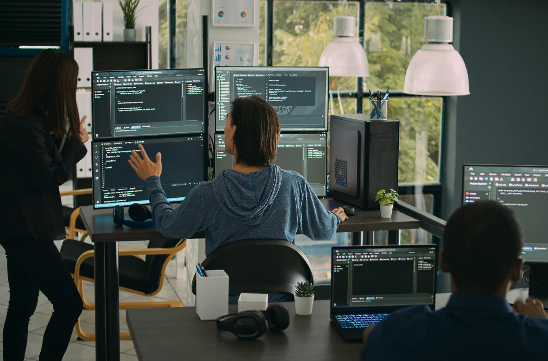 Developers building the storefront and commerce engine