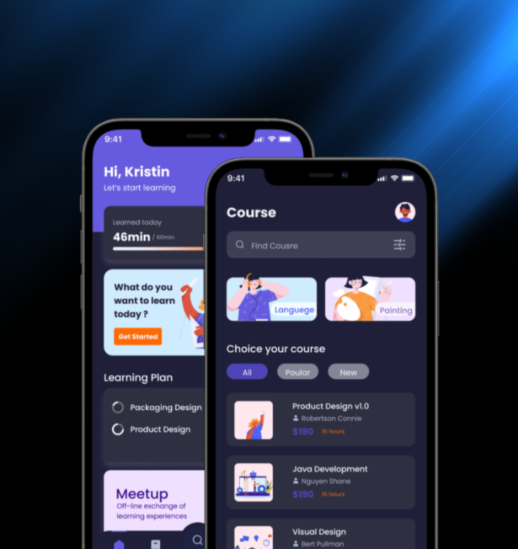 Automotive App Mockup