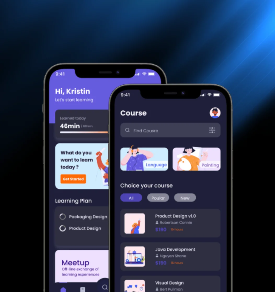 Automotive App Mockup