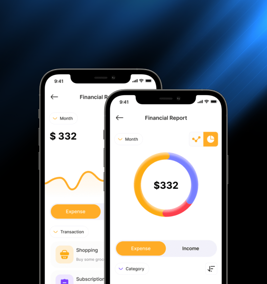 Automotive App Mockup