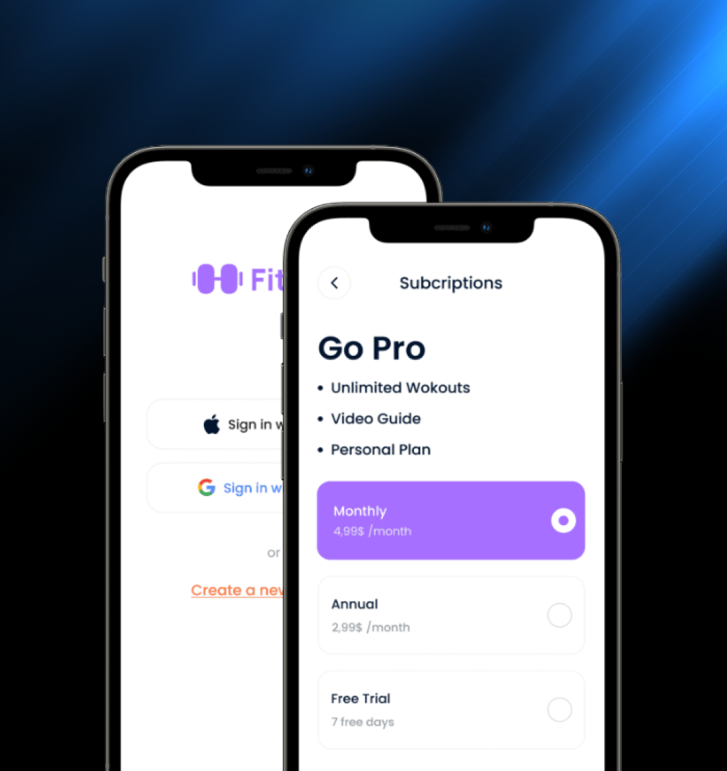 Automotive App Mockup