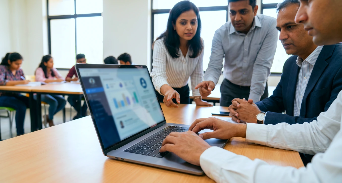 LMS learner and cohort management