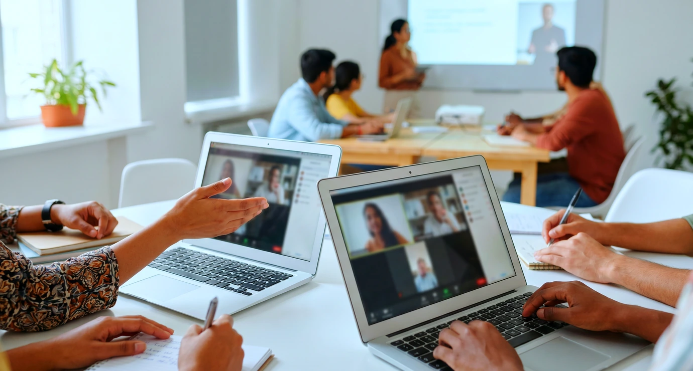 LMS live sessions and video learning