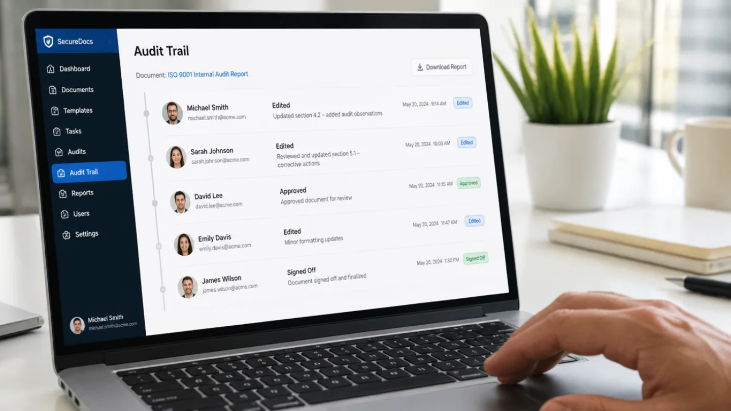 Lumex audit and compliance log module