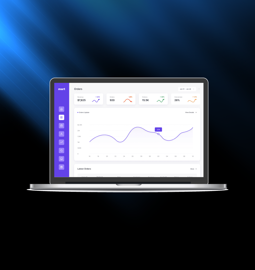Retail technology innovation showcase featuring advanced analytics, AI-powered solutions, and modern retail operations dashboard