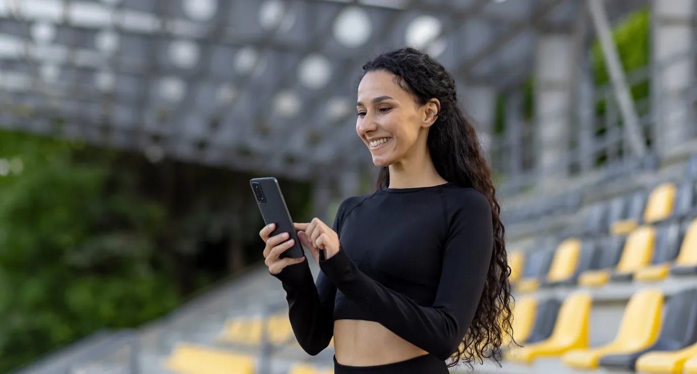 Member mobile app for sports booking