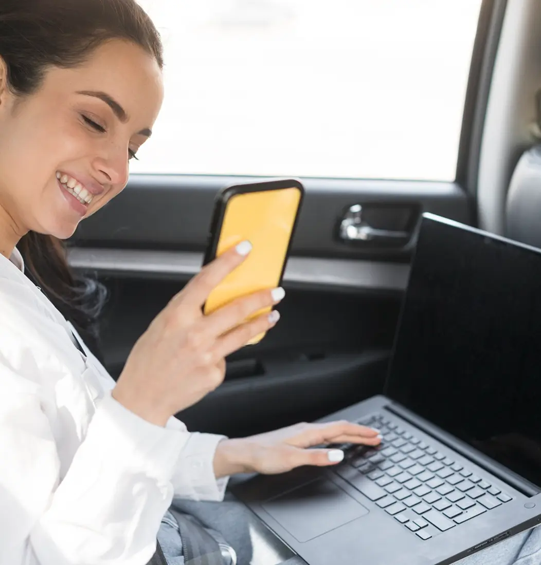 Cab Taxi App Mockup