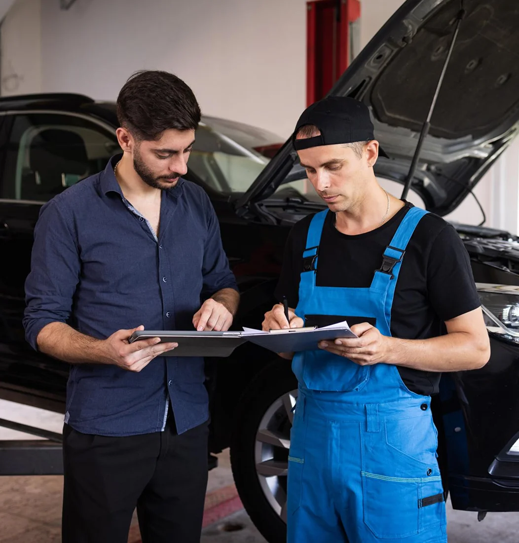 Vehicle Service App Mockup