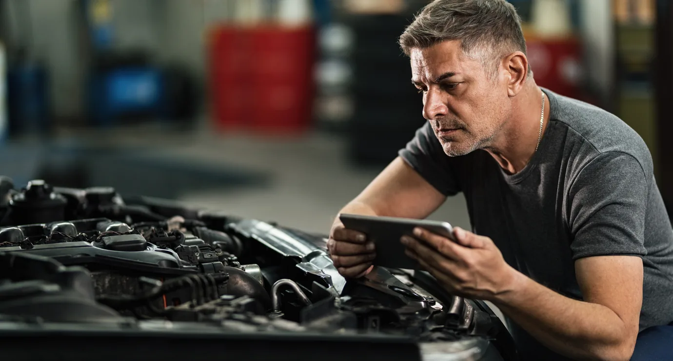 Complete vehicle service history in one record