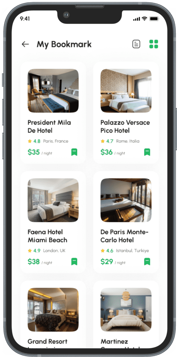 Hotel Booking Mobile App Development