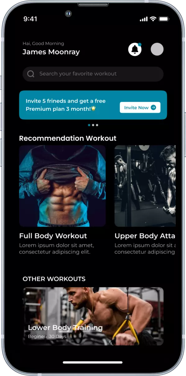 Fitness mobile app development services company