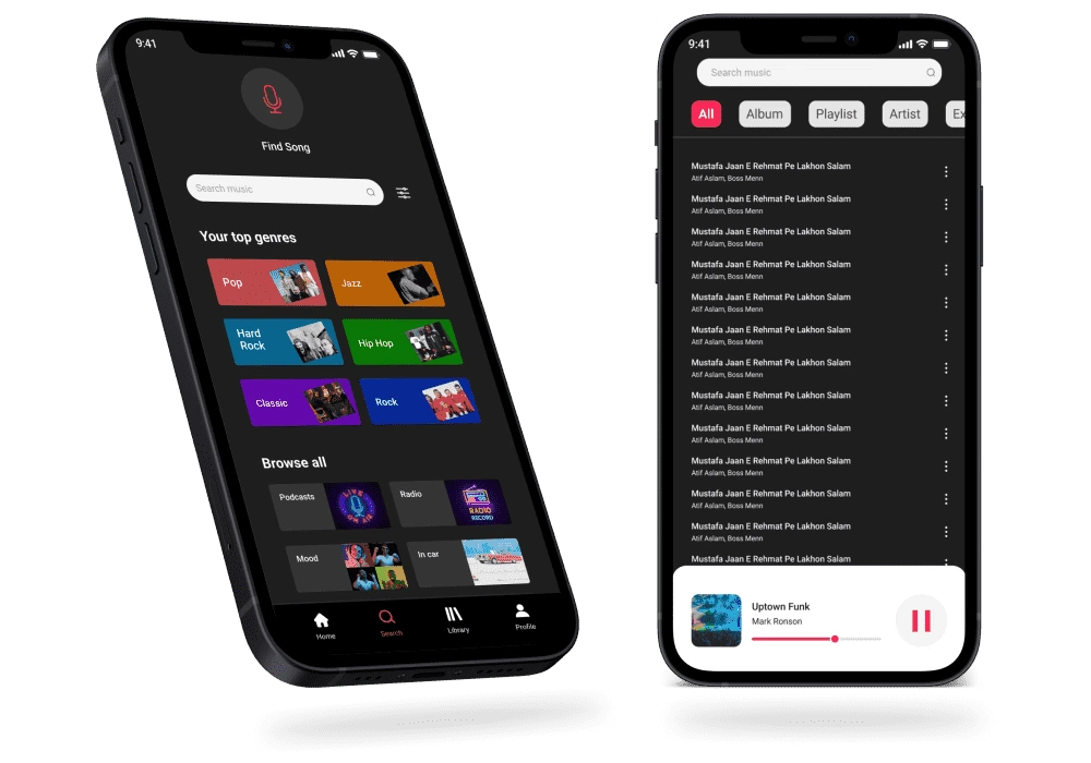 online music player app