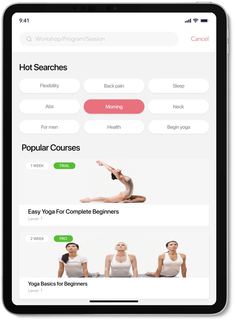 yoga app development services company