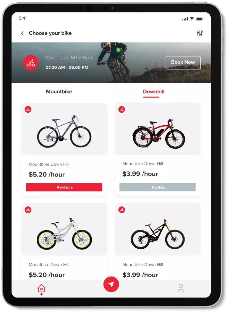 cycling-app-ipad