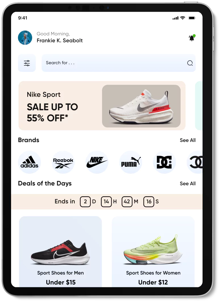 shoe-store-app-ipad